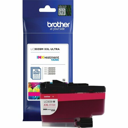 BROTHER INTERNATIONAL Ultra High Yield Mgnta Ink Car LC3039M